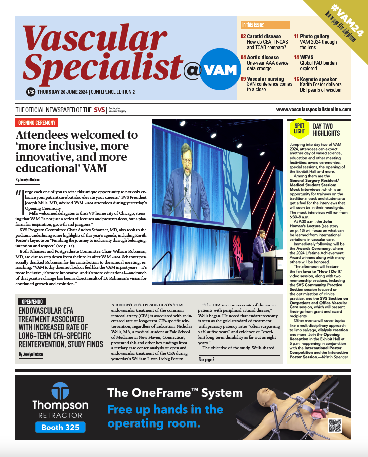 Vascular Specialist@VAM Conference Edition 2