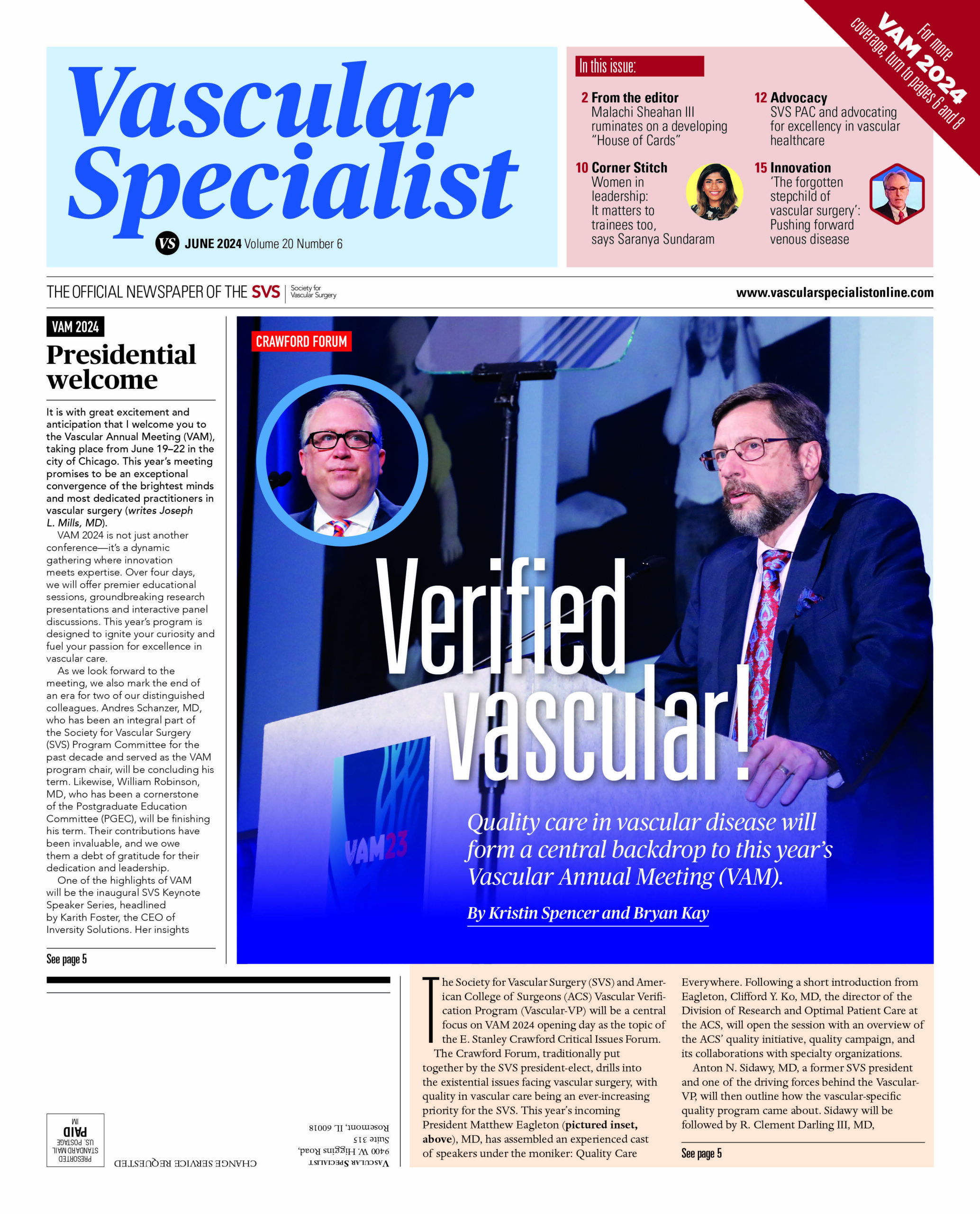 Vascular Specialist–June 2024