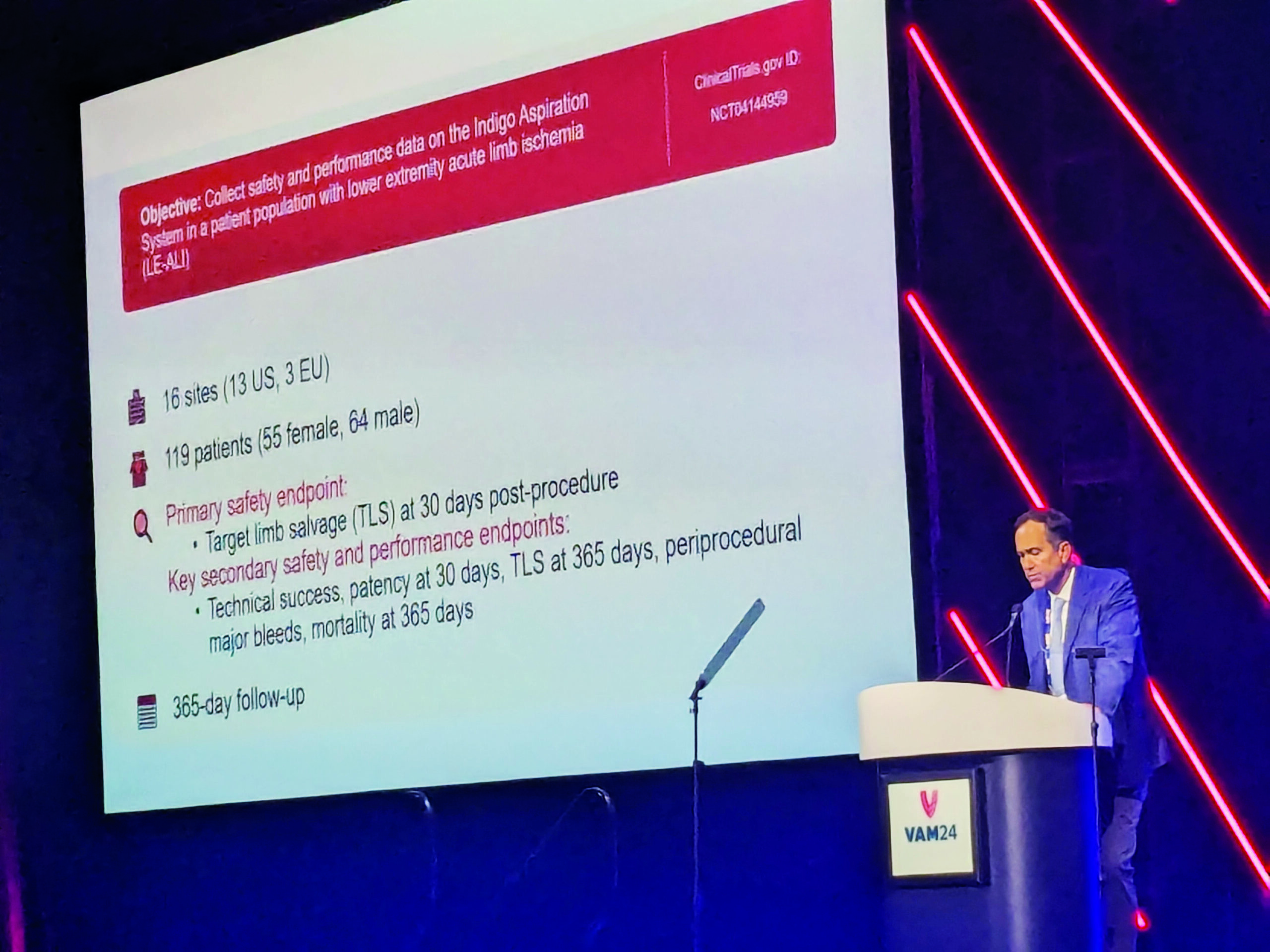 One-year STRIDE study data show ‘meaningful’ limb salvage, mortality and QoL outcomes