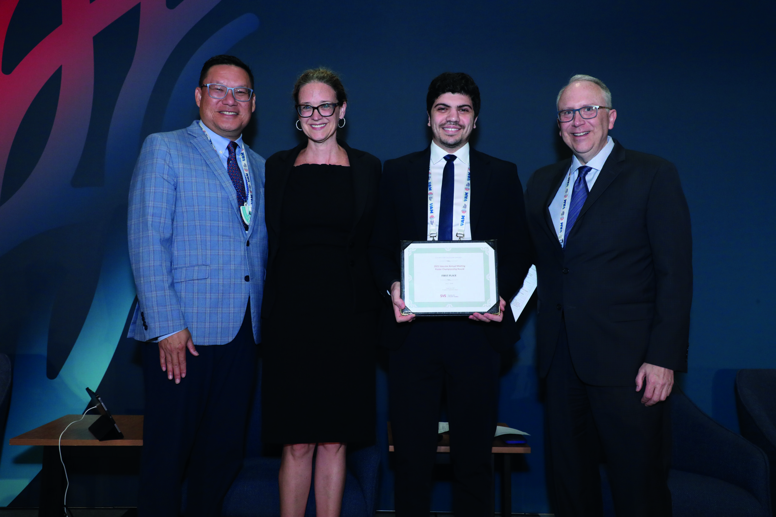Three honored in VAM 2025 Poster Competition