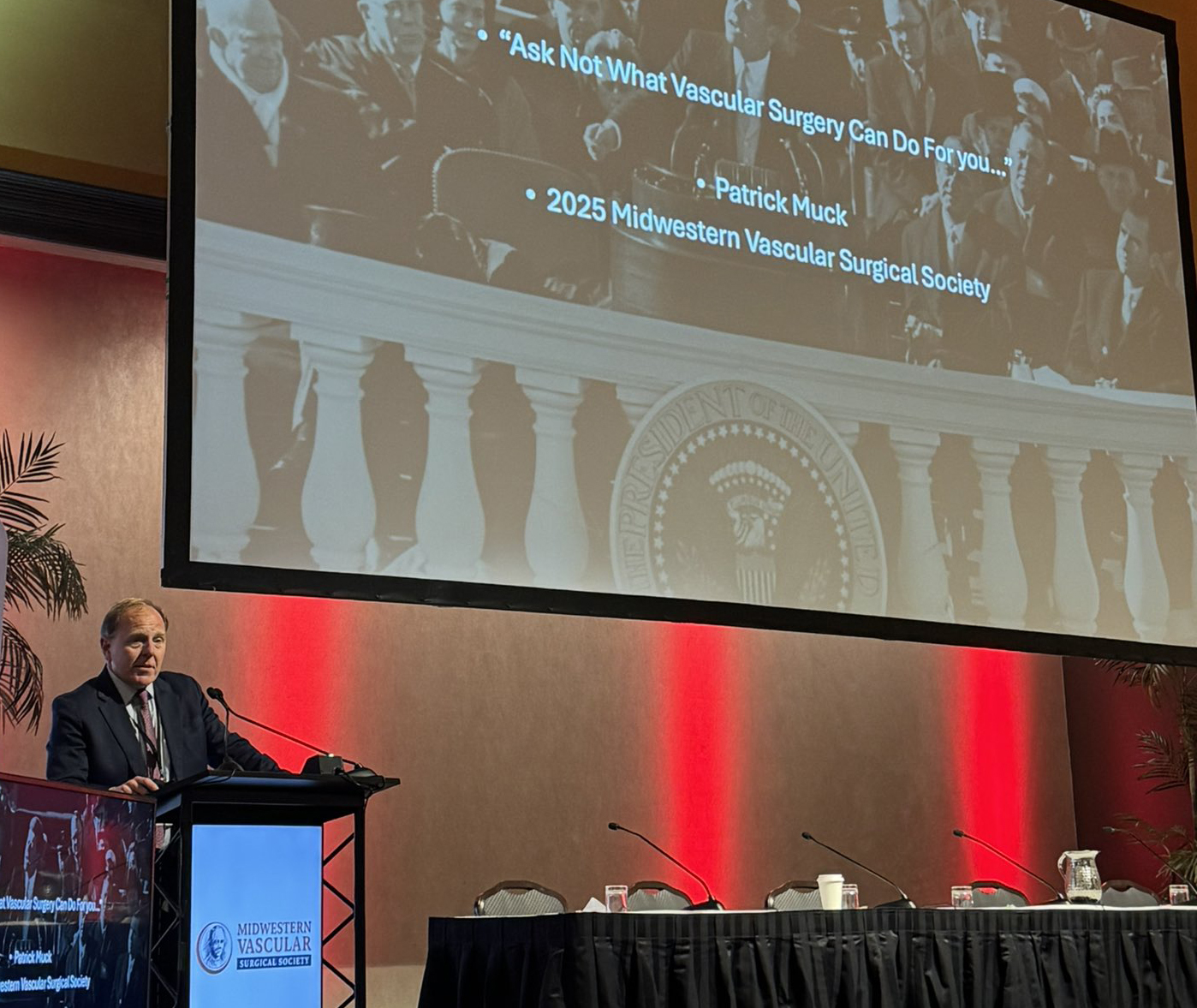 ‘Ask not what vascular surgery can do for you… ask what it can do to you’